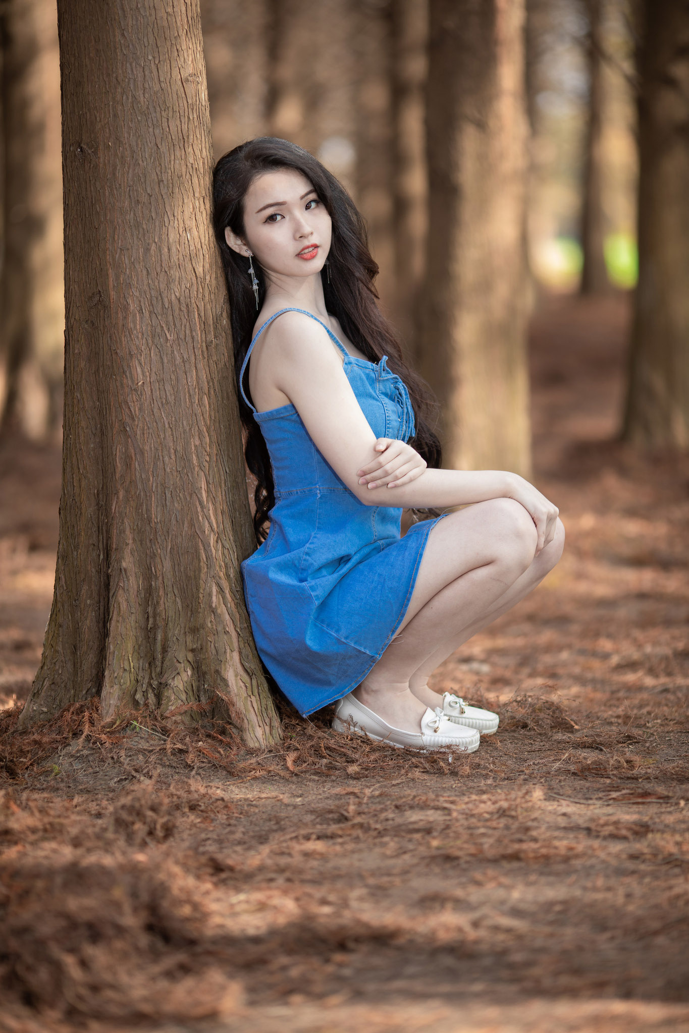 沈秋國作品  邻家女孩杨宓凌